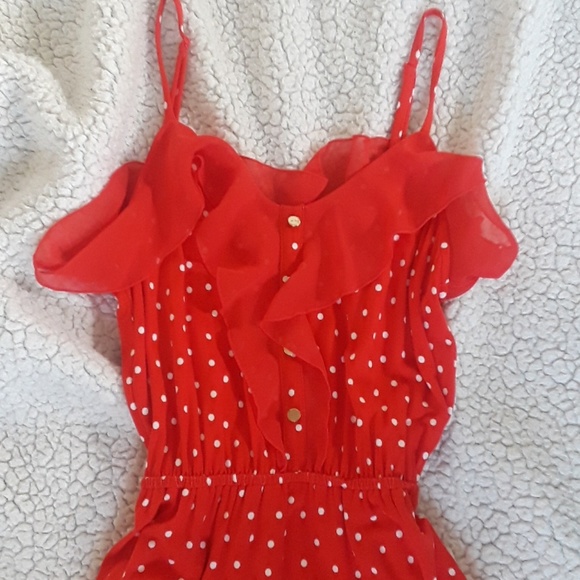 Elle mididress, brilliant red - Picture 2 of 5